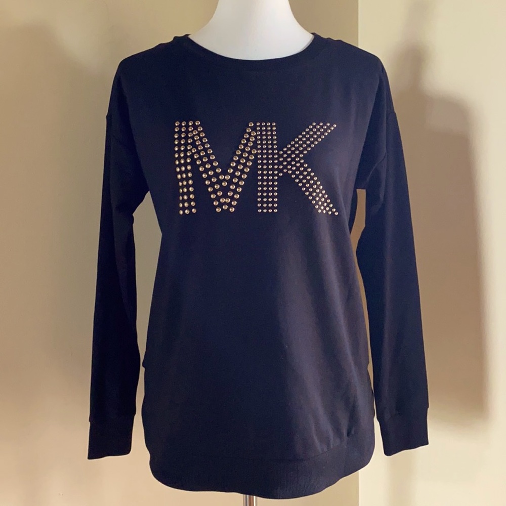 🆕NWT Michael Kors Studded MK Sweatshirt